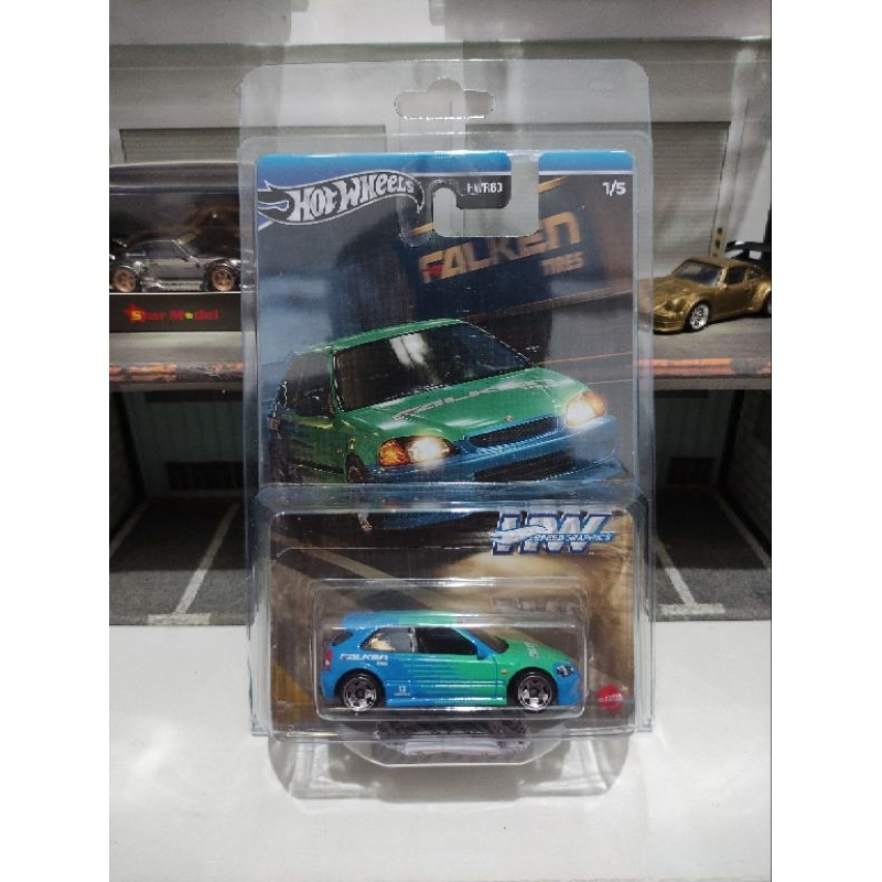 Hot Wheels Honda Civic Ek9 Falken