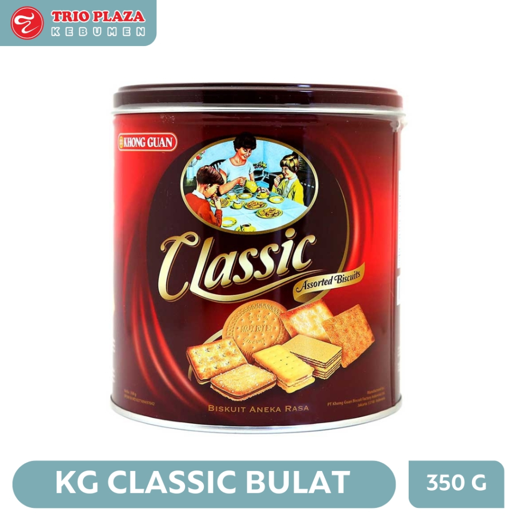 

KHONG GUAN BISCUITS CLASSIC BULAT 350G