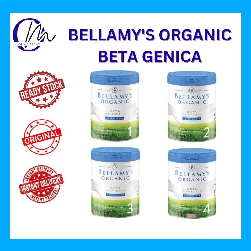 (READY SIAP KIRIM) Bellamys Beta Genica Step 1-4