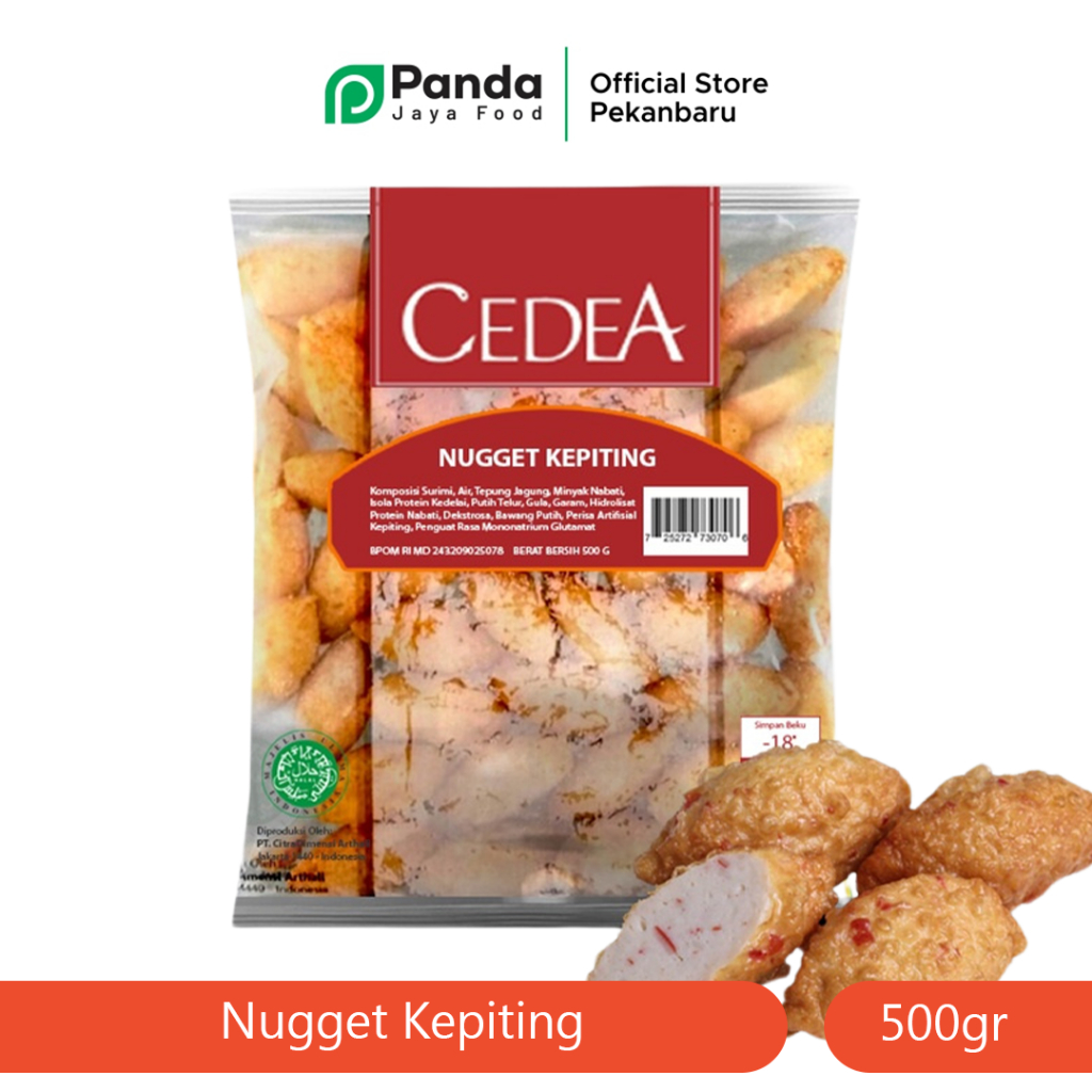 

Cedea Nugget Kepiting 500 Gram