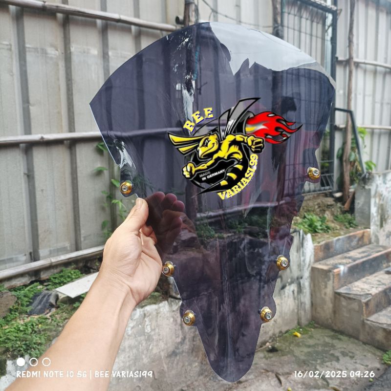 Visor Yamaha R15 V2 Model Jambul Free Baud Variasi Accessories Motor
