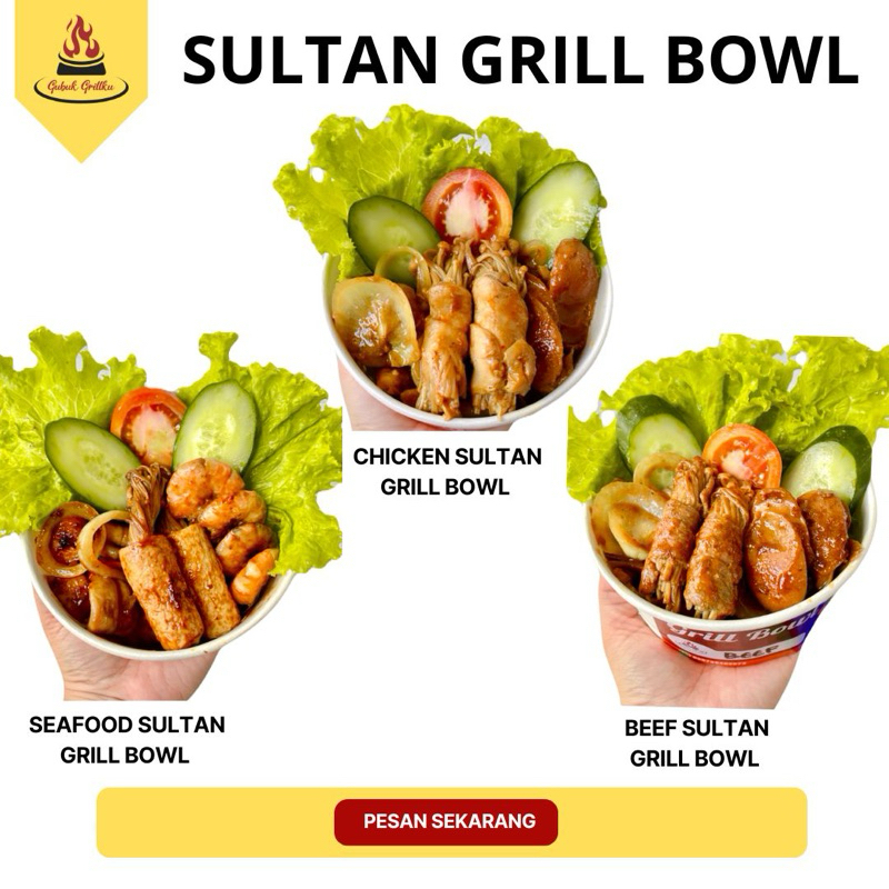 

SULTAN GRILL BOWL / RICE BOWL