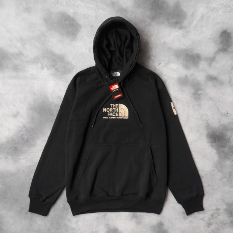 Hoodie Hitam Pria Wanita Keren Distro Original Premium