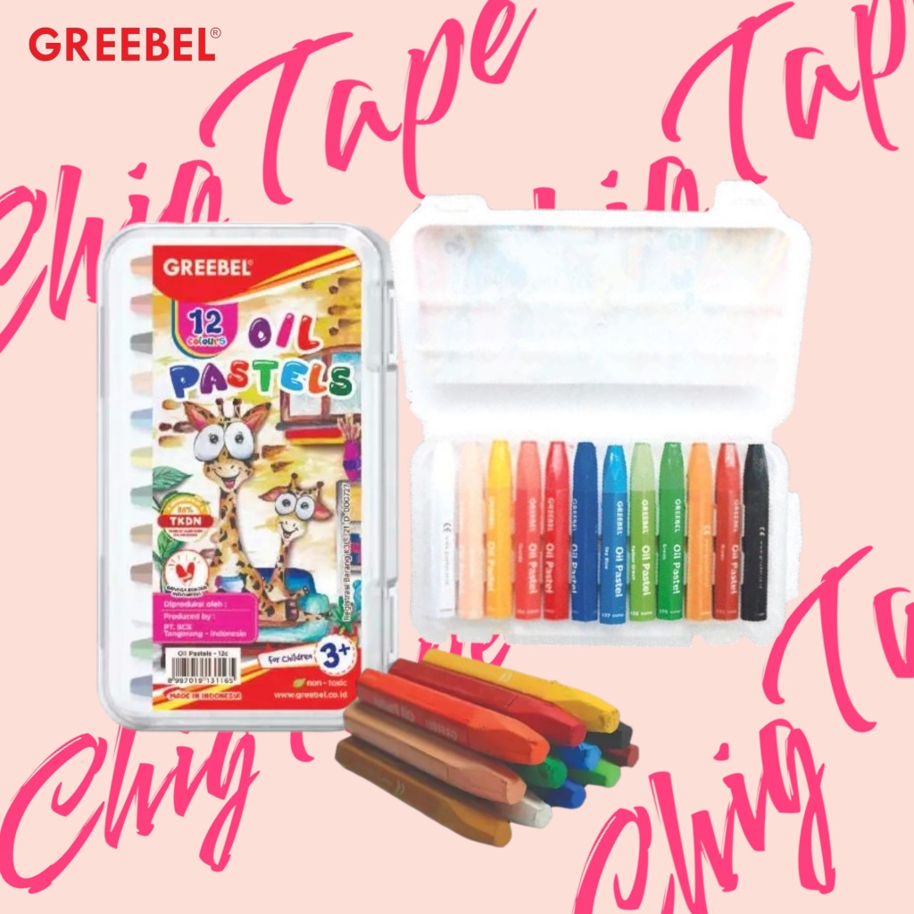 

Crayon GREEBEL 12 Warna