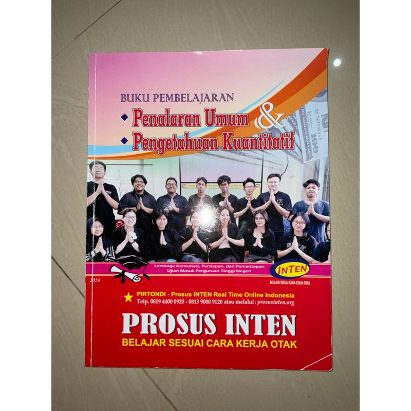 BUKU PROSUS INTEN (PRELOVED) SMA IPA KELAS 12 TAHUN 2024/2025