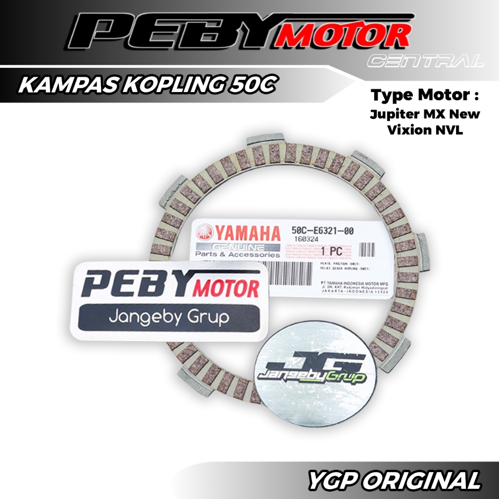 Kampas Kopling Jupiter MX New Vixion NVL ORIGINAL Resmi YGP 50C-E6321