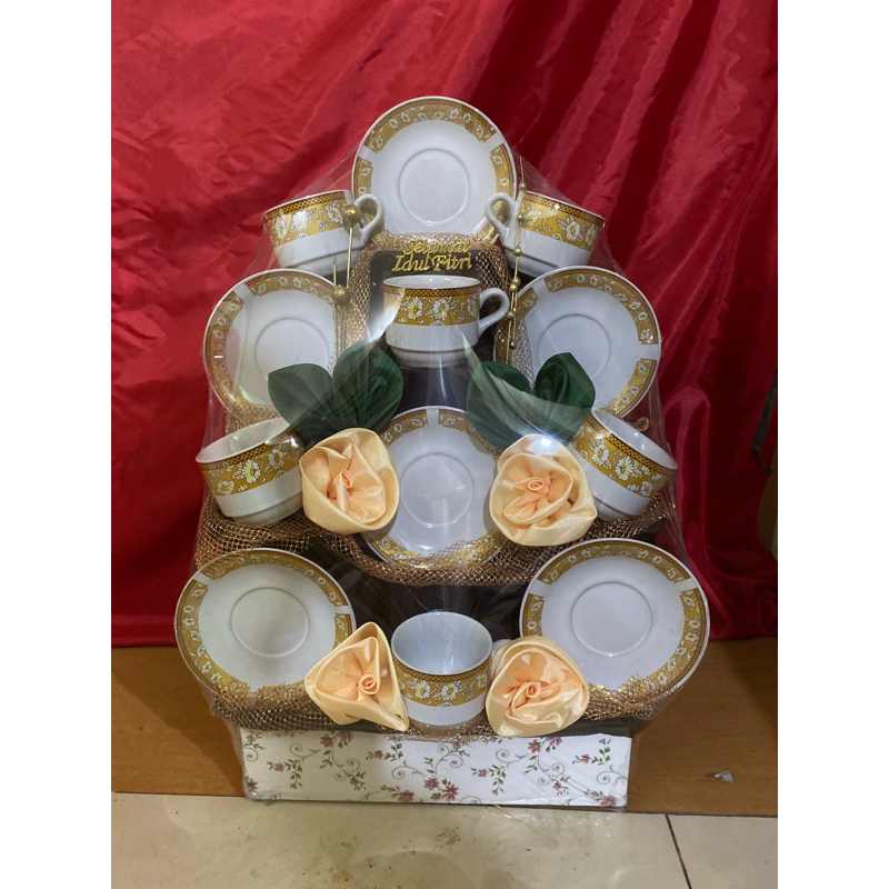 

parcel tea set idul fitri/hampers pecah belah 2025