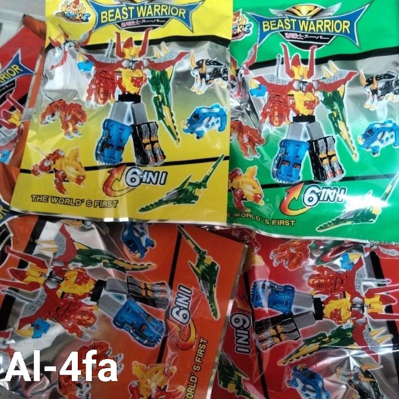 ISI 20 PCS ROBOT BONGKAR PASANG