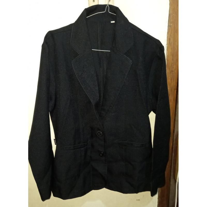 preloved jas/ blezer hitam wanita