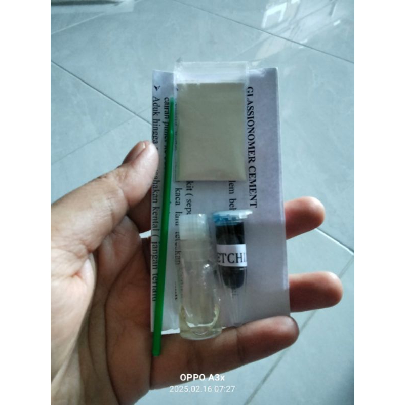 

LEM BUBUK GIC KEMASAN KECIL