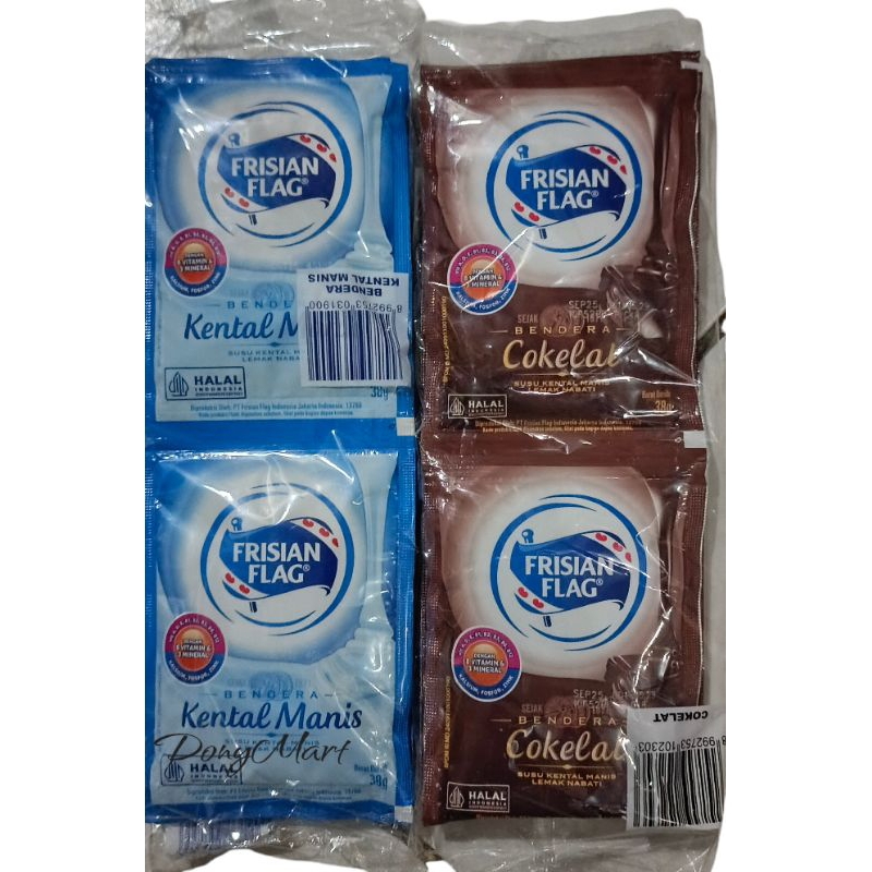 

Susu Frisian Flag Susu Kental Manis Renceng Isi 6 Pcs