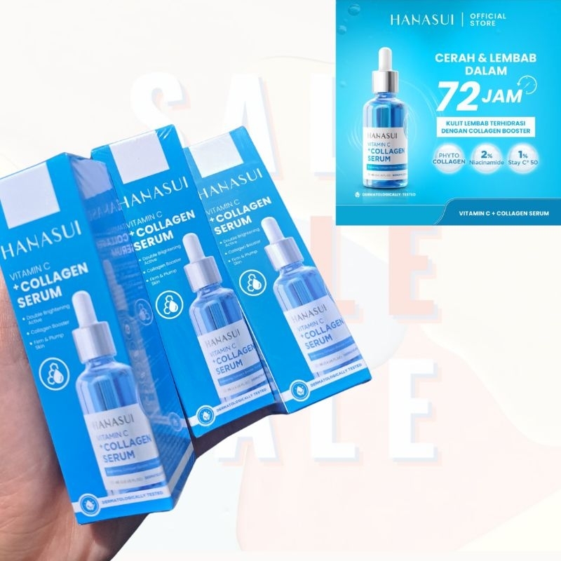 HANASUI Vit C+Collagen Serum