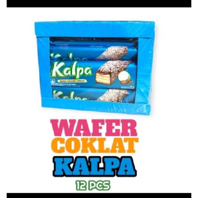 

1 BOK WAFER KALPA WAFER COKLAT 12PCS