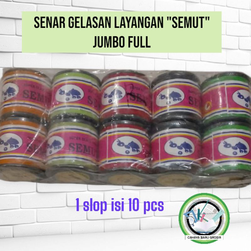 Senar gelasan layangan semut jumbo full 1 slop isi 10 pcs