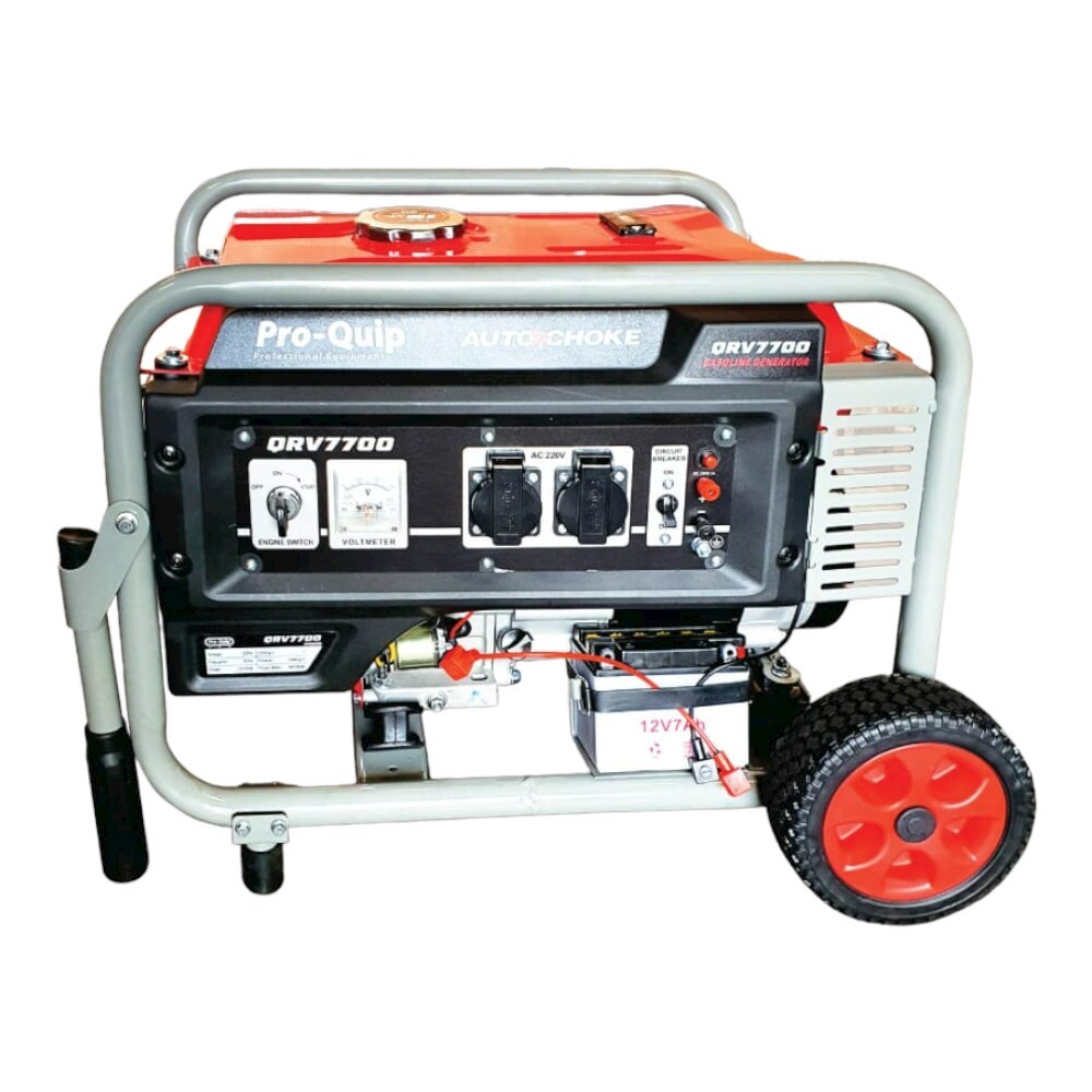Mesin genset bensin 4000watt Generator QRV 7700 PROQUIP QRV7700