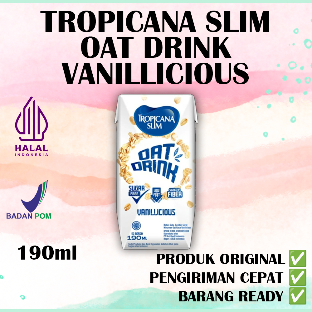 

Tropicana Slim Oat Drink Vanillicious 190 ml