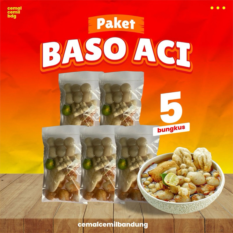 

Baso Aci Hot Melotot 5 Bungkus