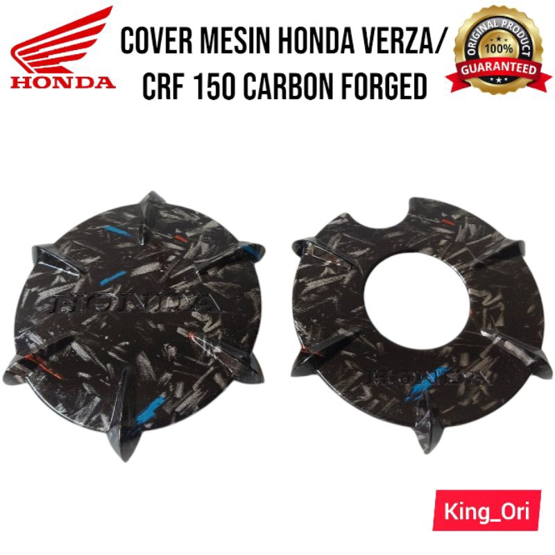 Cover Mesin Honda Verza/CRF 150 Carbon Forged