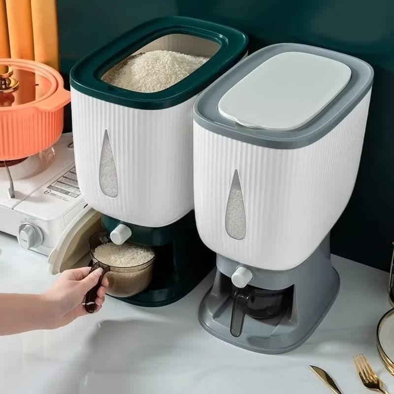 beras dispenser 10 liter tempat beras 10 liter dispenser beras 10 liter