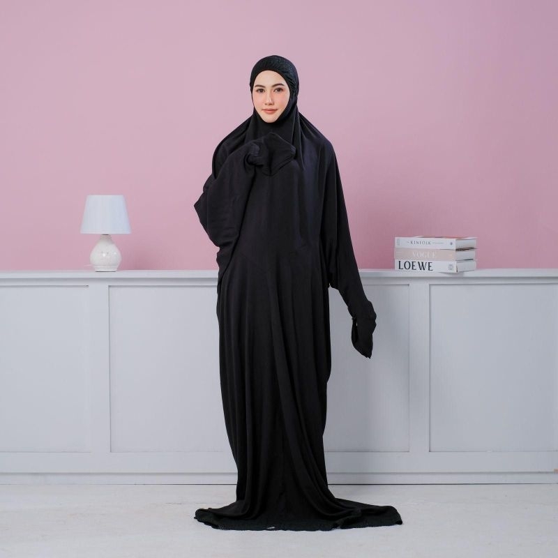 MUKENA TERUSAN KHADIJAH YUMNA RAYON PREMIUM