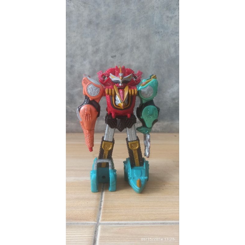 Mainan Robot Megazord Wild force