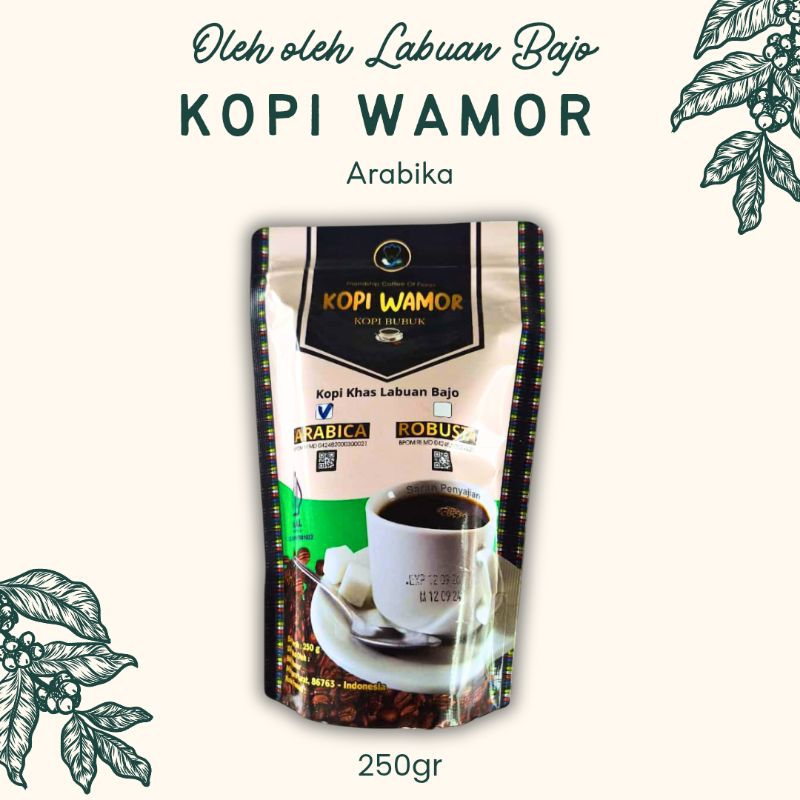 

Kopi Wamor Arabika 250 gr dari Labuan Bajo