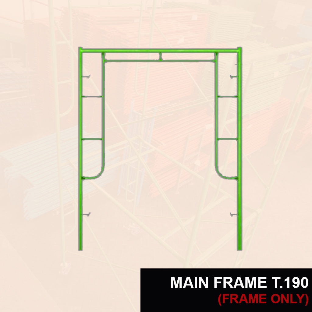 Main Frame 190 Untuk Scaffolding / Steger Tinggi 190 (Frame Only) Termurah