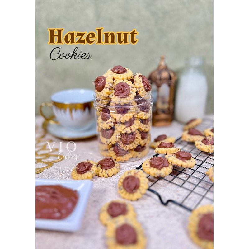 

Hazelnut Cookies / Nutella Cookies