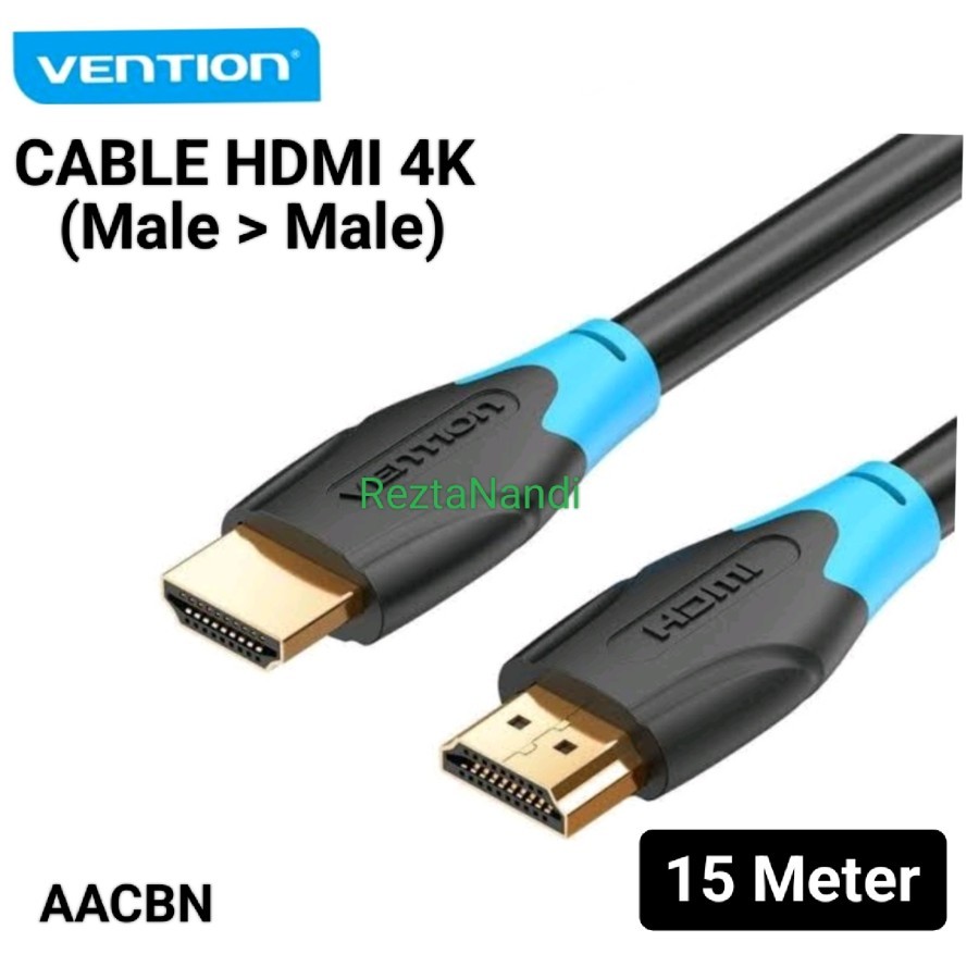 KABEL HDMI 2.0 15 METER VENTION Cable Hdmi Vention 15Meter 4K 3D - AACBN