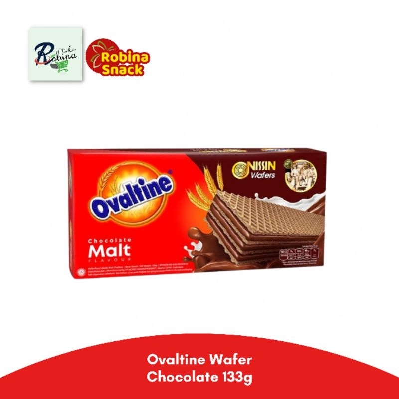 

Nissin Wafer Ovaltine Chocolate Malt 133 gr