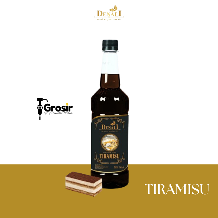 

Denali Premium Syrup Tiramisu 750 ml