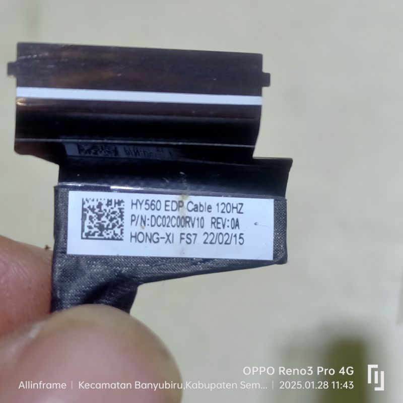 LVDS EDP CABLE LAPTOP Legion 5-15ACH6H 5-15ACH6 5-15ACH6A ORIGINAL