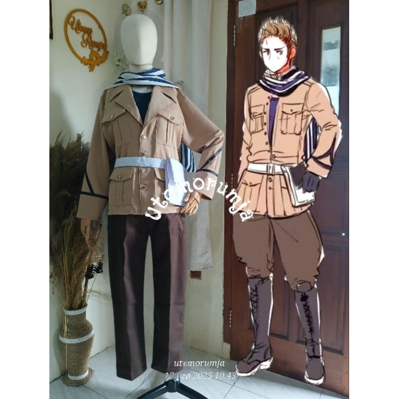 utomorumja kostum cosplay netherlands axis PowerPoint hetalia