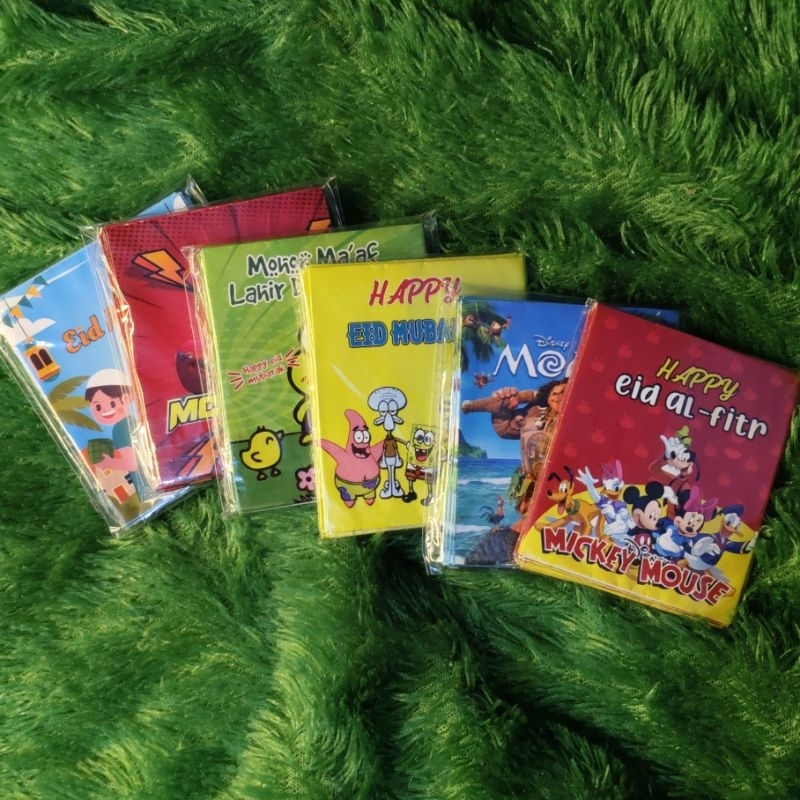 

Amplop THR Lebaran Art Paper Glossy 8,5 x 6 cm dengan Lem Terpasang