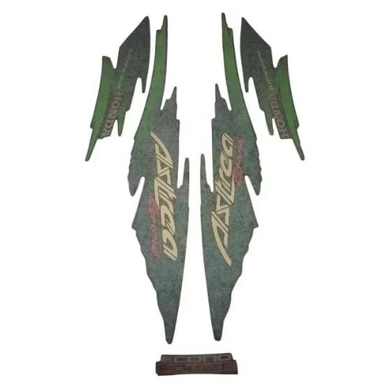 striping sticker stiker lis polet honda astrea grand 94 tahun 1994 original