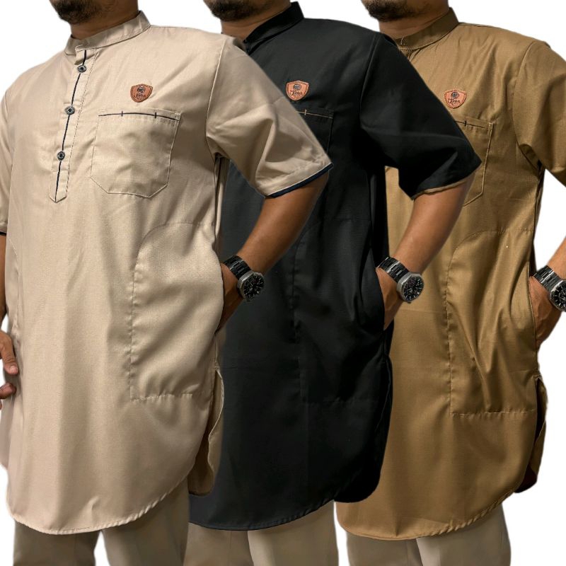 Kurta Ar Rayyan – Pesona Kharisma & Wibawa untuk Pria Muslim Ready Makassar