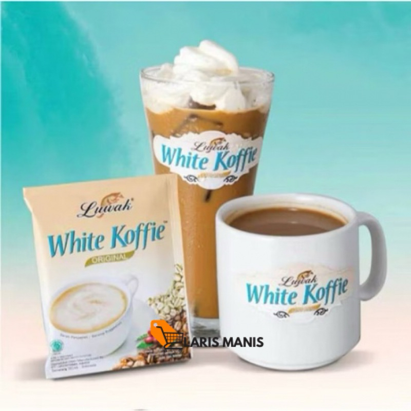 

Luwak White Coffee 1 Renceng isi 10 Bungkus