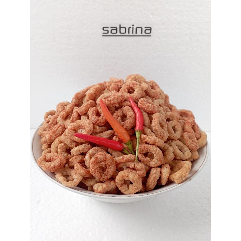 

Lanting Udang Balado SUPER RENYAH 500gr / Slondok Udang / Klanting Udang