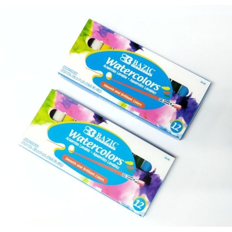 

Water Colors Bazic 12 pcs