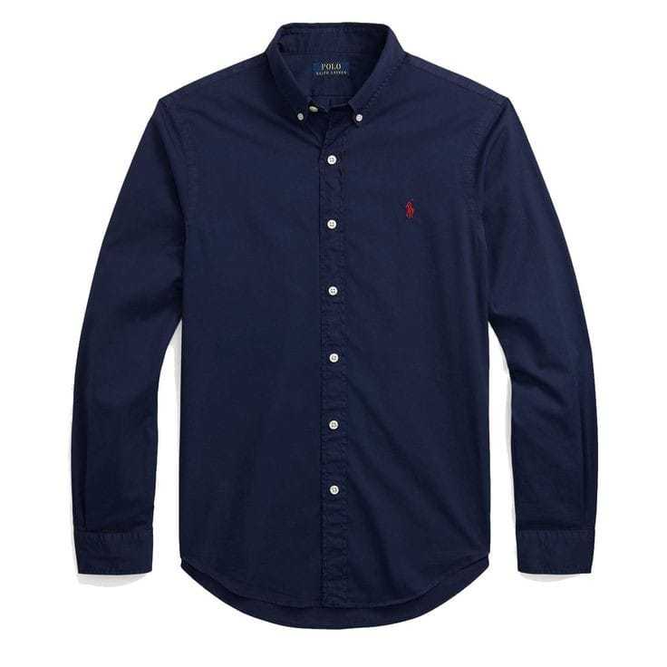 Polo Ralph Lauren Kemeja Lengan Panjang Slim Fit - Long Sleeve Oxford Shirt