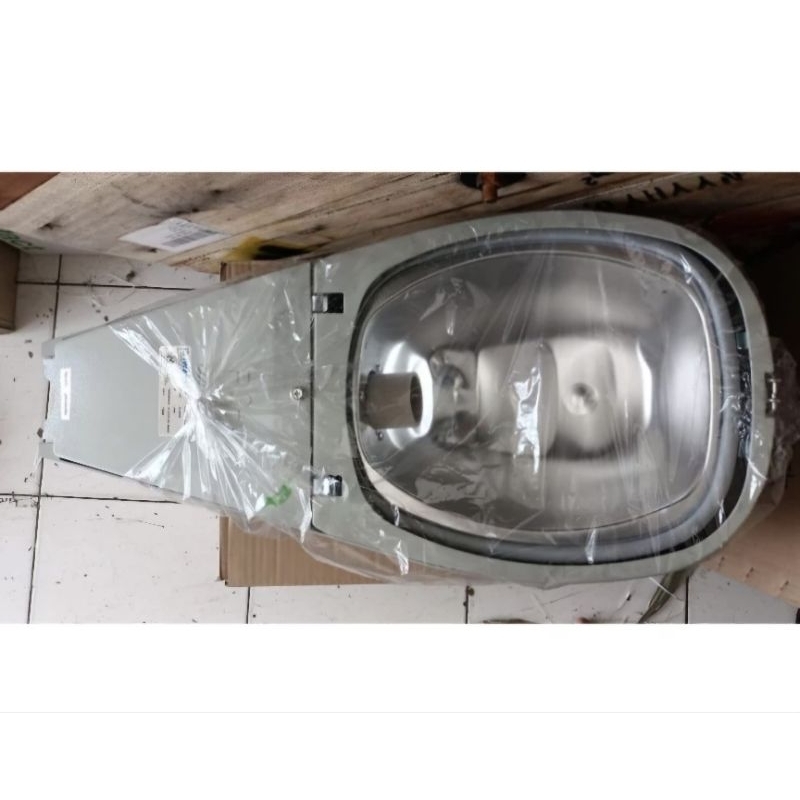 Set Kap Lampu Jalan Iwata + Lampu Mercury 400 Watt HPLN + Travo BHL 400 Watt Philips Lengkap Set
