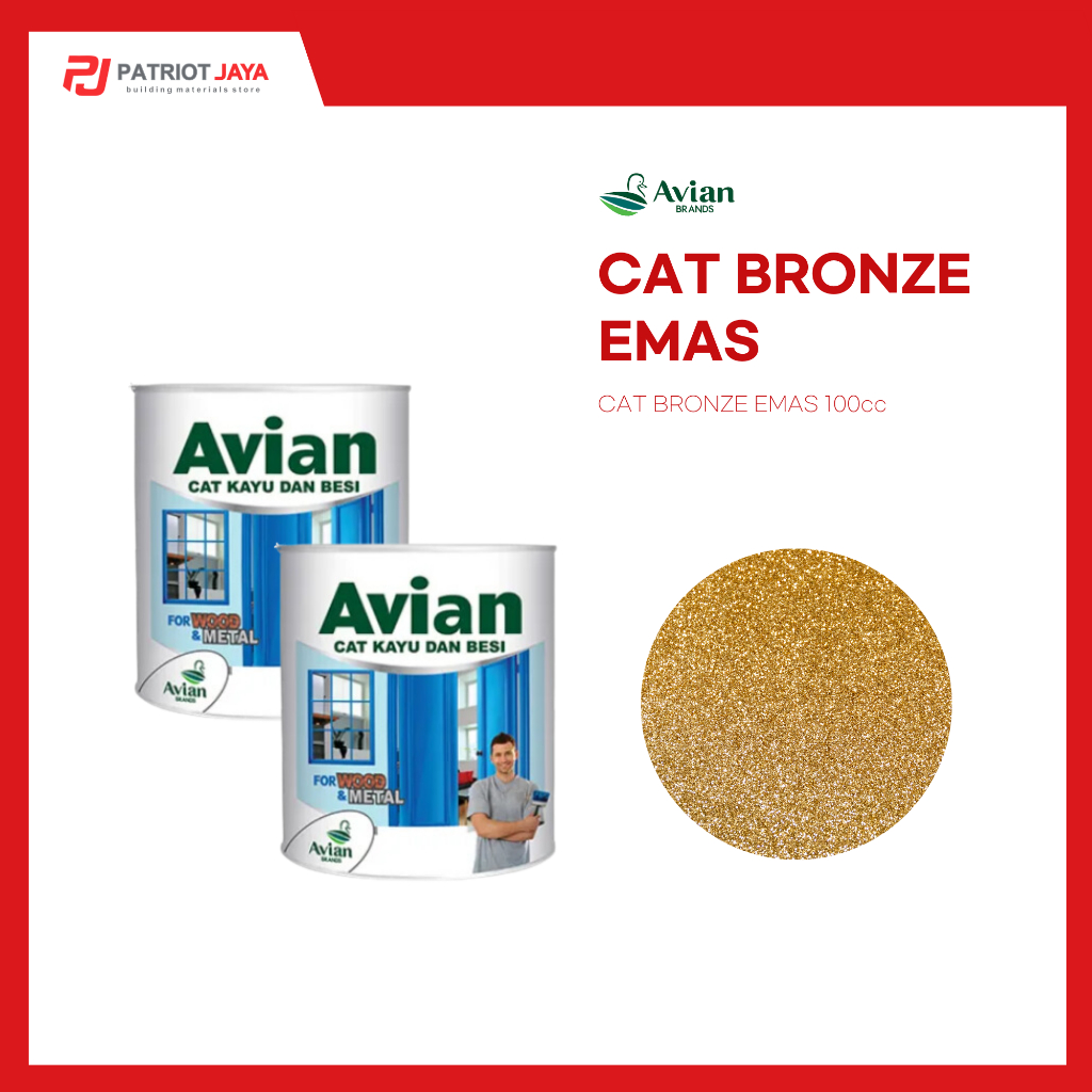 CAT BRONZE EMAS 100 CC AVIAN