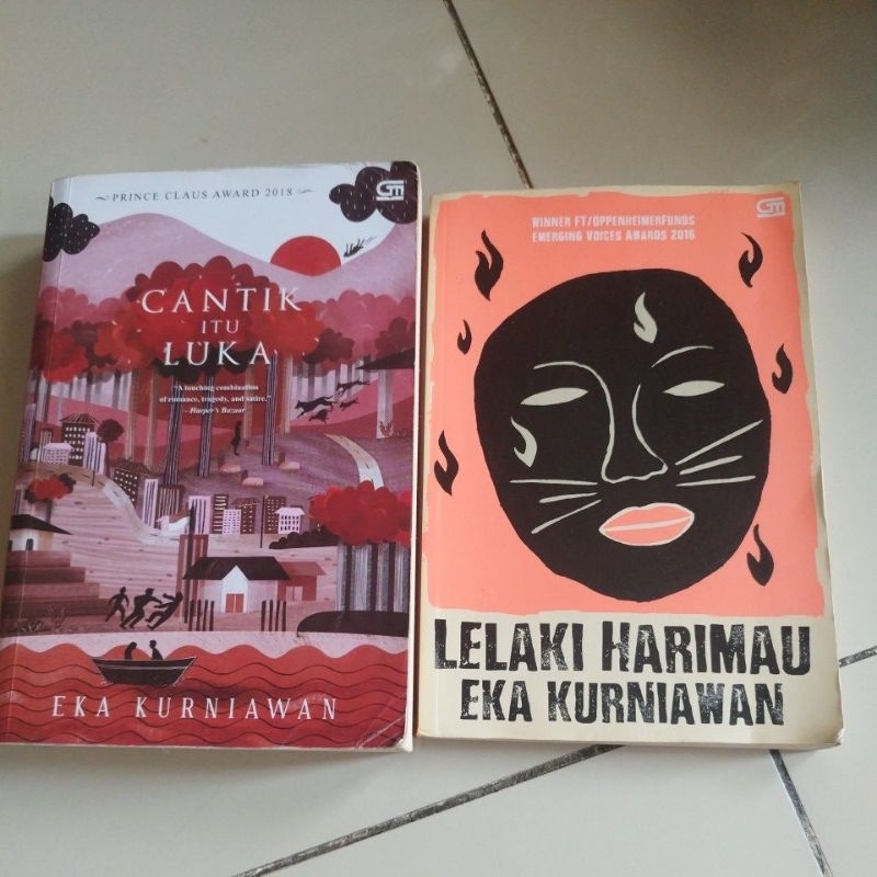 Cantik Itu Luka, Lelaki Harimau original preloved novel bekas