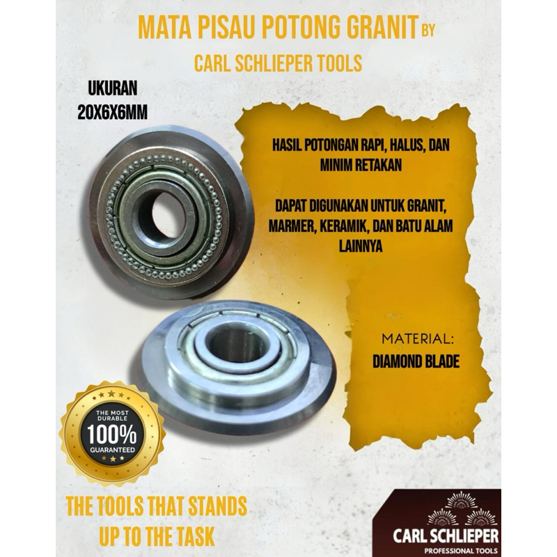 CARL SCHLIEPER Mata Potong Meja Potong Keramik