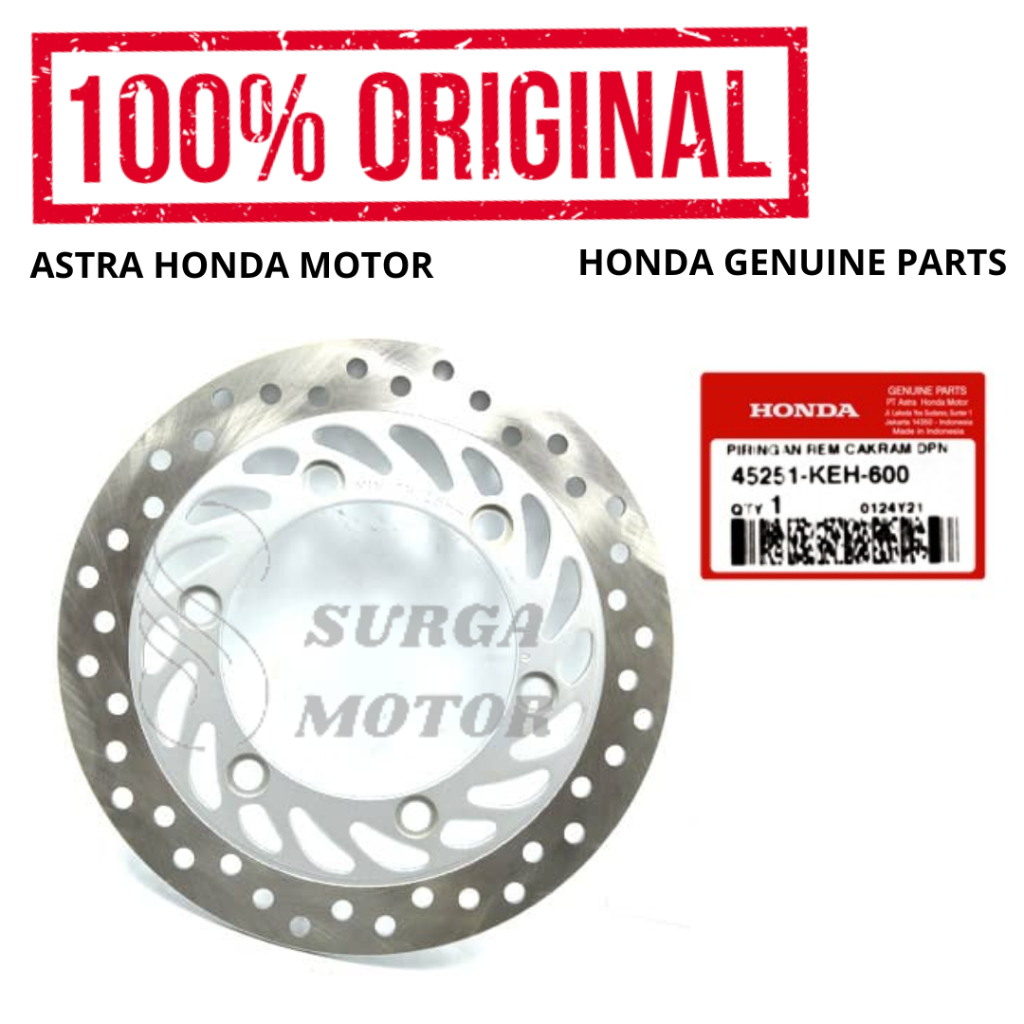 Piringan cakram depan New Megapro primus New Megapro Monoshock   45251-KEH-600  cakeram Mega Pro Adv