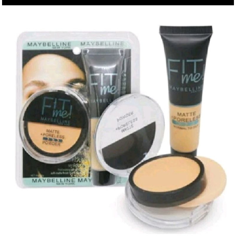 bedak maybelin fit me