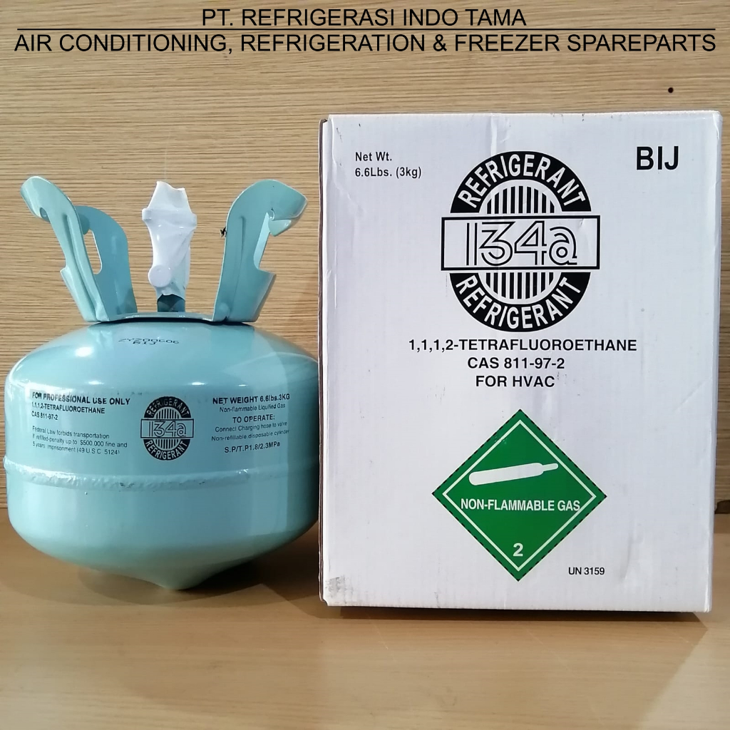 Refrigerant R134A 3 KG - R134A - R 134A 3kg ( R134 A - R 134 A )