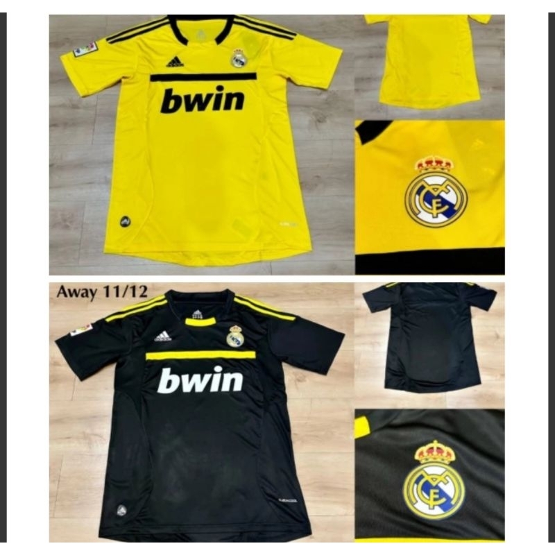 Jersey Kaos Baju Sepak Bola Retro Klasik Classic Jadul Lawas Vintage Real Madrid Home Away 3rd Third