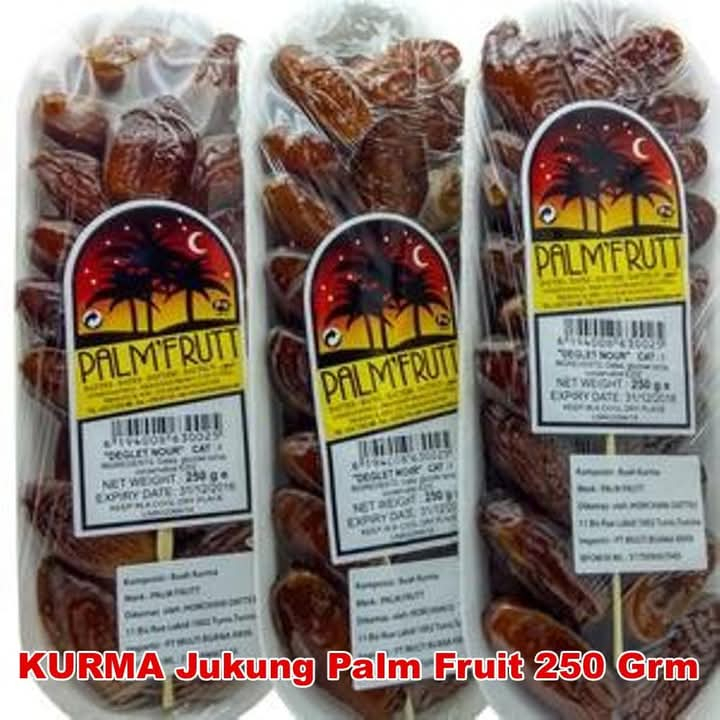 

Kurma Palm Frutt 250 gr / Kurma Jukung Palm Frutt 250 gr