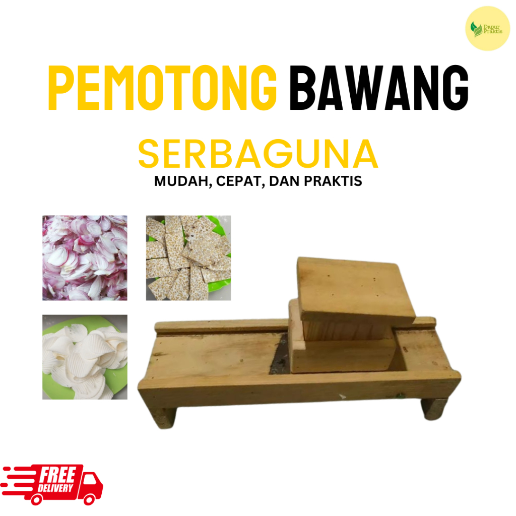 Pengiris bawang merah KAYU JATI/IRISAN BAWANG/PENGIRIS SERBAGUNA/PASAH BAWANG/SERUTAN SERBAGUNA